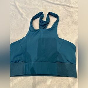 SKYE Ladies Women’s Size Extra Small Teal Blue Athletic Racerback Yoga T…